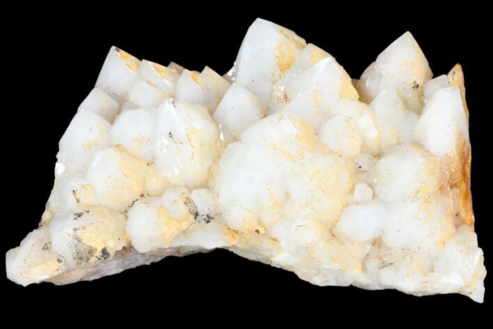 Milky Quartz Cluster With Iron Oxide - Diamond Hill, SC #81313